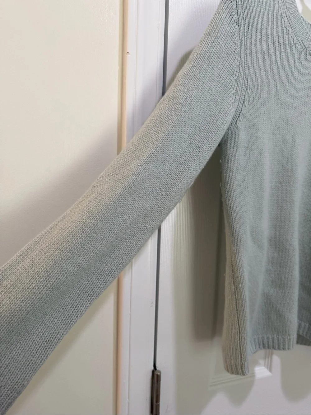 Doen Pale Blue Crewneck Sweater - Picture 7 of 10